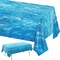 3 Pieces Ocean Waves Water Print Plastic Table Cover Ocean Party